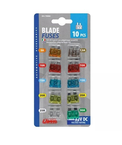 Pezzi fusibili auto - fusibili, kit