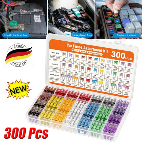 300 pezzi micro fusibili - pezzi,