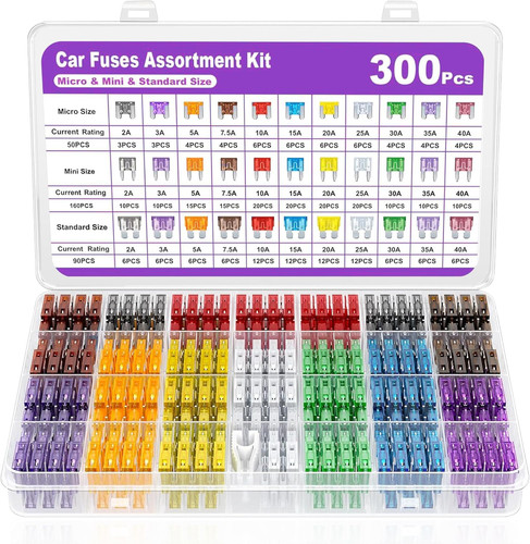 300 pcs fusibili auto - pcs,