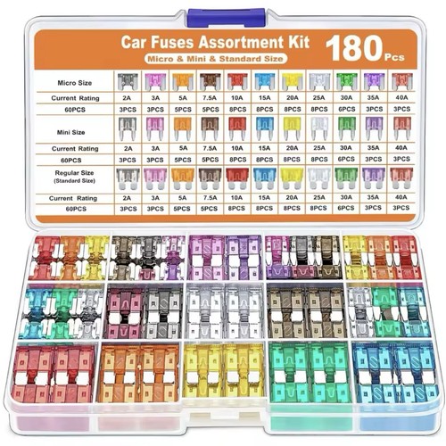 Kit 180x fusibili auto micro - kit,