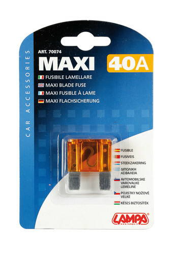 Fusibile lamellare maxi - fusibile,