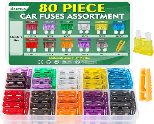 80pcs fusibili auto - auto, medio